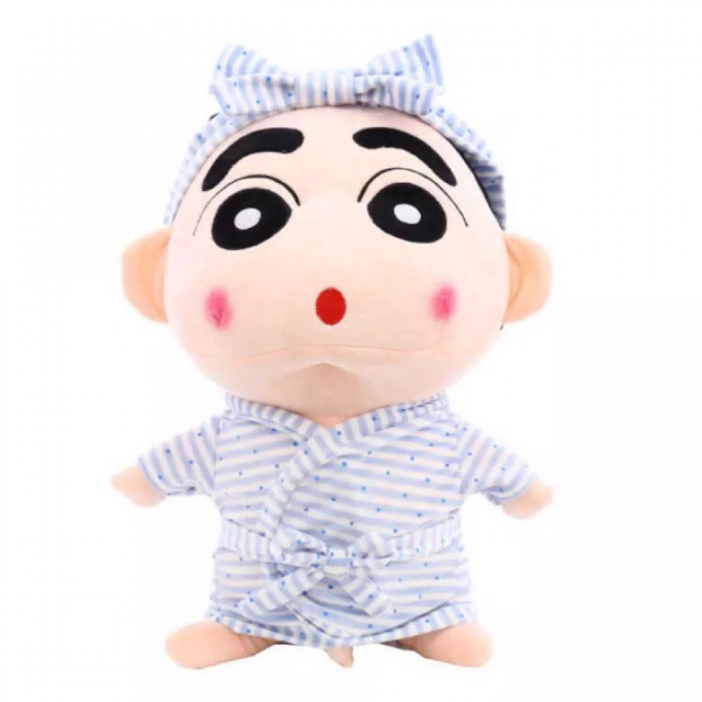 INS Trending Sin Chan inBathing Gown Soft Plushed Toy Ready Stock
