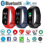 Smart Health Watch M3 Band Blood Pressure Monitor Waterproof Watch Ready Stock