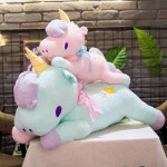 INS Trending Unicorn Soft Material Plush Toys 38cm Length Ready Stock