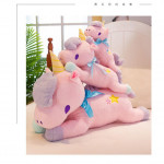 INS Trending Unicorn Soft Material Plush Toys 38cm Length Ready Stock
