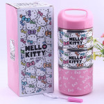 Hello Kitty Stainless Steel 3 Layer Lunch Box Ready Stock