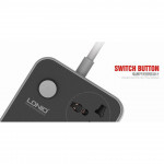 Original LDNIO SC3604 3.4A Power EU/UK Plug with 3AC & 6USB Socket Power Adapter