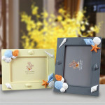 3D Shell Decorative Warm Romantic Photo Frame Ready Stock