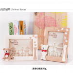 3D Bear Decorative Warm Romantic Photo Frame Ready Stock