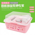 Hello Kitty Multi Purpose Tableware Storage Rack Ready Stock