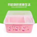 Hello Kitty Multi Purpose Tableware Storage Rack Ready Stock