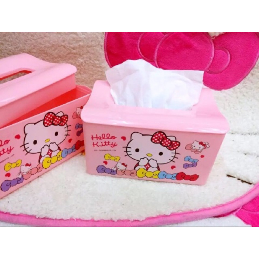 Hello Kitty Tissue Holder Ready Stock 
