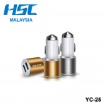 HSC YC-25 Dual USB Ports Safety Charger