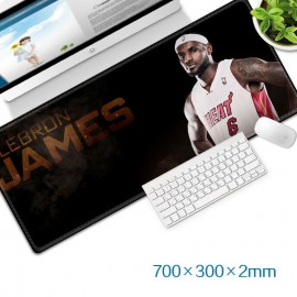 image of LeBron James Gaming Mat Non-slip Anti Fray Stitching Beautiful Mouse Pad