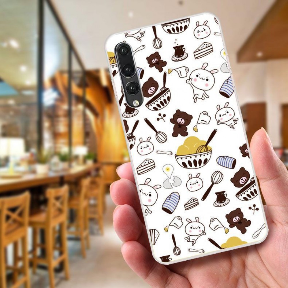 Huawei P20 Pro Fushion Design TPU Protective Back Case Huawei P20 Pro Fushion Design TPU Protective Back Case