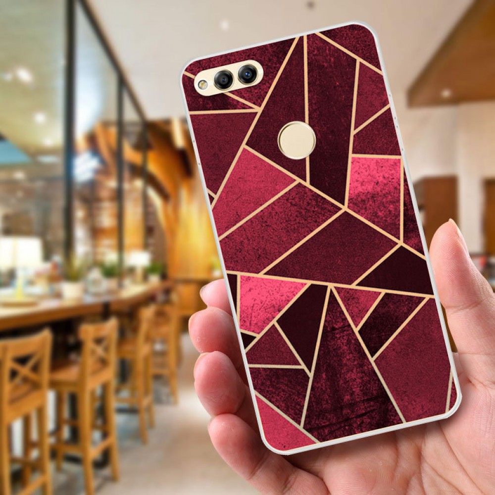 Huawei Honor 7x Fushion Design TPU Protective Back Case Huawei Honor 7x Fushion Design TPU Protective Back Case