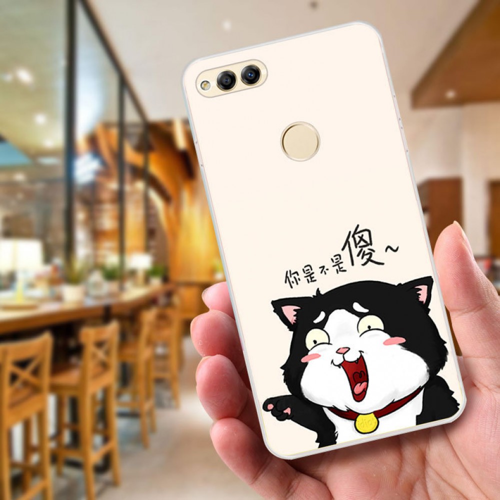 Huawei Honor 7x Fushion Design TPU Protective Back Case Huawei Honor 7x Fushion Design TPU Protective Back Case