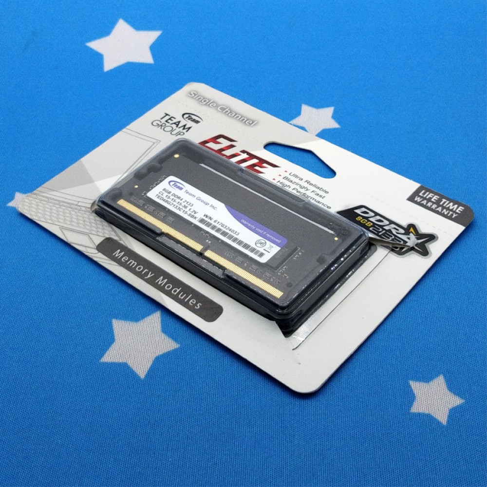 Team Group Elite TED48G2133C-15SBK 8GB DDR4 2133Mhz Laptop Memory Ram(T12-11-10) Team Group Elite TED48G2133C-15SBK 8GB DDR4 2133Mhz Laptop Memory Ram(T12-11-10)