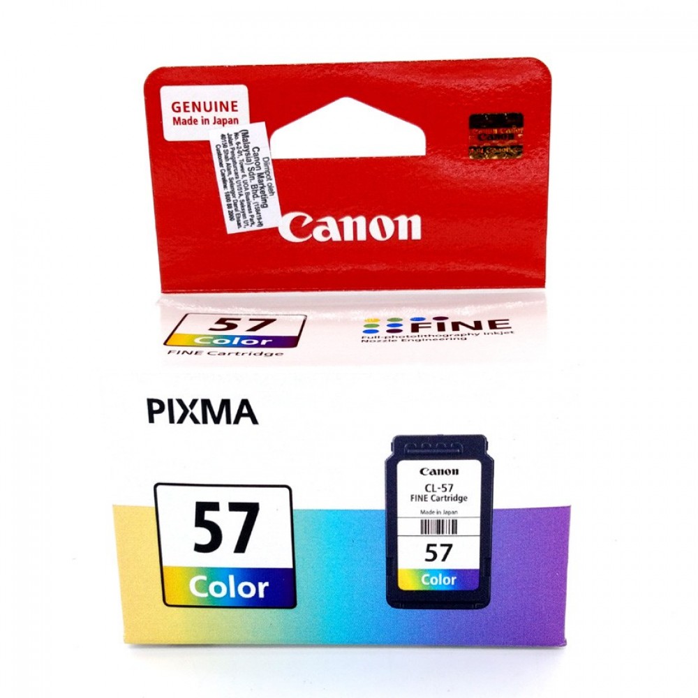 Official Canon CL-57 Ink Cartridge 13ml for Pixma E400/E410/E460/E470/E480 Official Canon CL-57 Ink Cartridge 13ml for Pixma E400/E410/E460/E470/E480