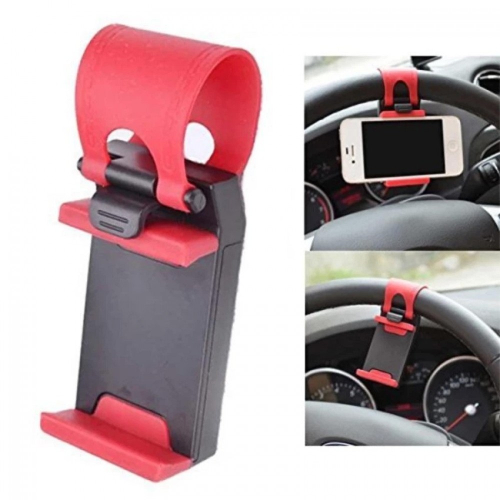 Universal Car Steering Wheel Mobile Phone Mount Socket Holder For Phone Universal Car Steering Wheel Mobile Phone Mount Socket Holder For Phone