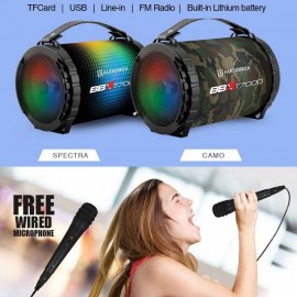 image of Official Audiobox BBX T7000 Multicolour LED FX Bluetooth Portable Speaker