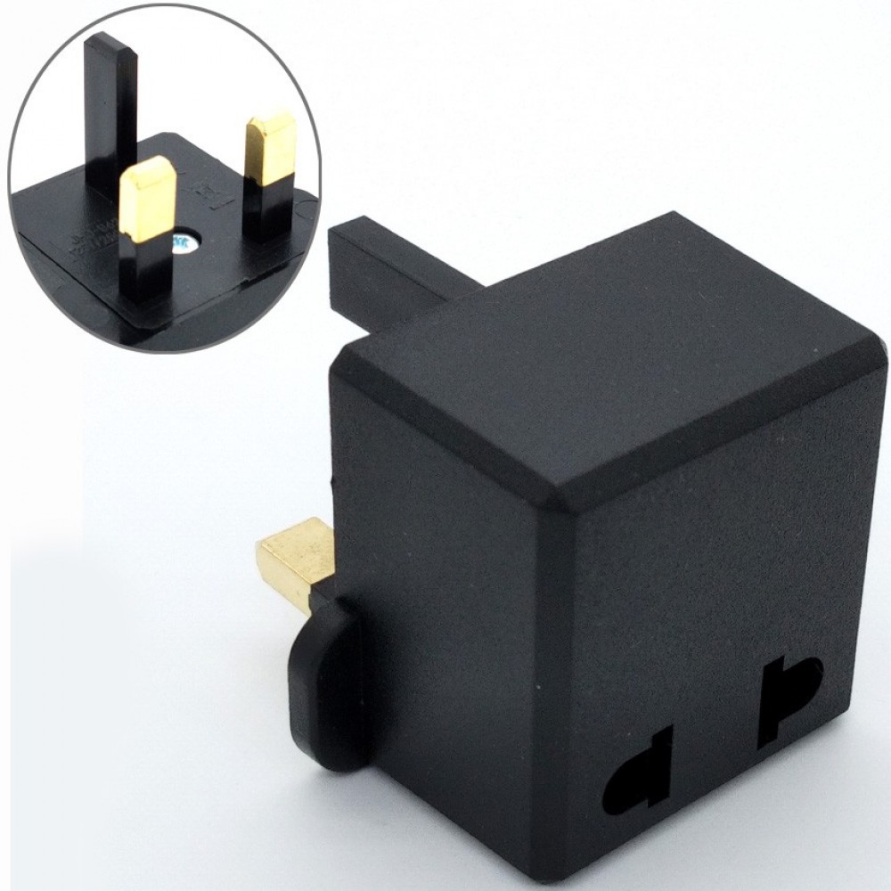 Euro/US 2 Pin To 3 pin UK Traveller Conversion Plug Adaptor For Malaysia (Z7-2) Euro/US 2 Pin To 3 pin UK Traveller Conversion Plug Adaptor For Malaysia (Z7-2)