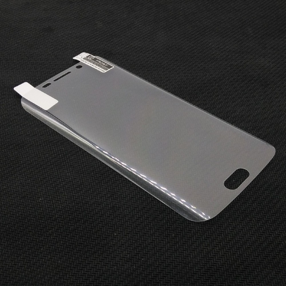Samsung Galaxy S6 Edge Plastic Clear Full Screen Protector Samsung Galaxy S6 Edge Plastic Clear Full Screen Protector