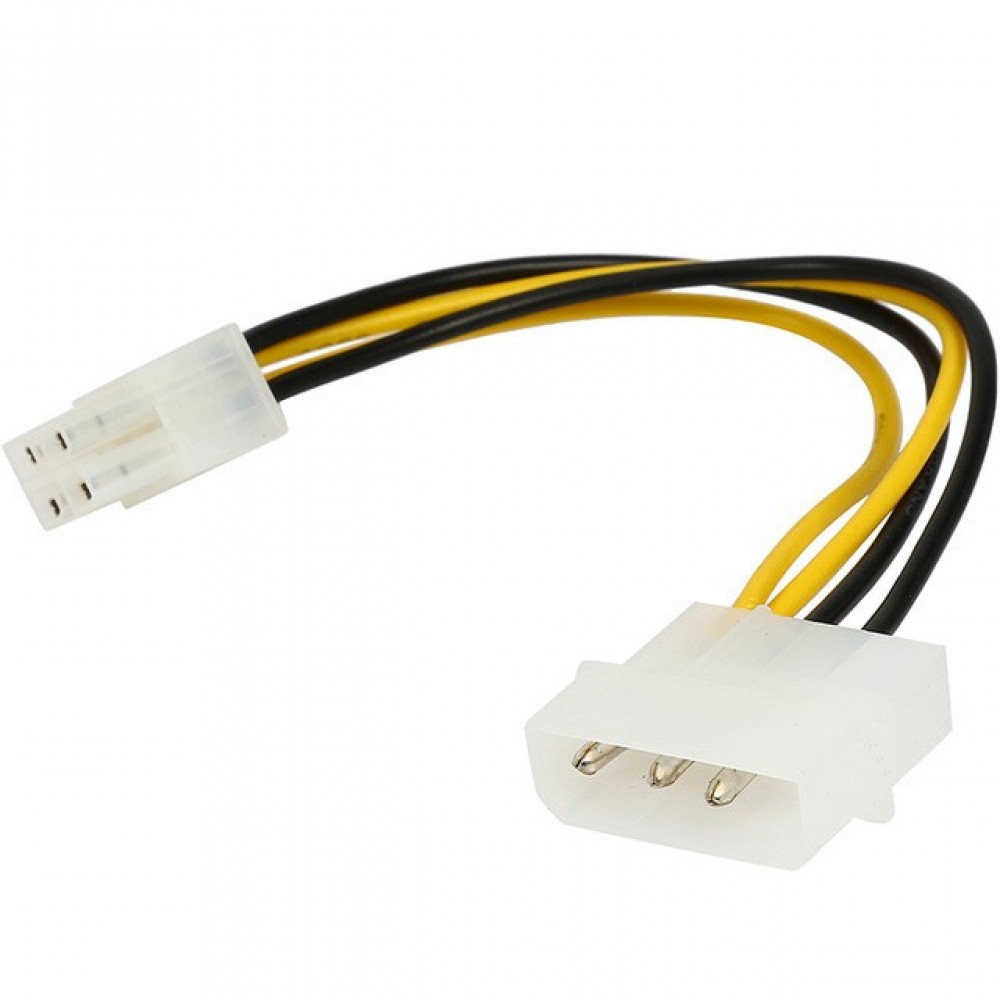 4 pin IDE Molex to Motherboard 4-Pin P4 CPU Power Adapter Converter Cable(T14-9) 4 pin IDE Molex to Motherboard 4-Pin P4 CPU Power Adapter Converter Cable(T14-9)