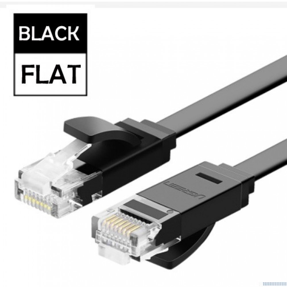 Ugreen 0.5/1/2/3/5/8/10/15/20 Meter Flat Cat6 Rj45 Networking Ethernet Cable Ugreen 0.5/1/2/3/5/8/10/15/20 Meter Flat Cat6 Rj45 Networking Ethernet Cable