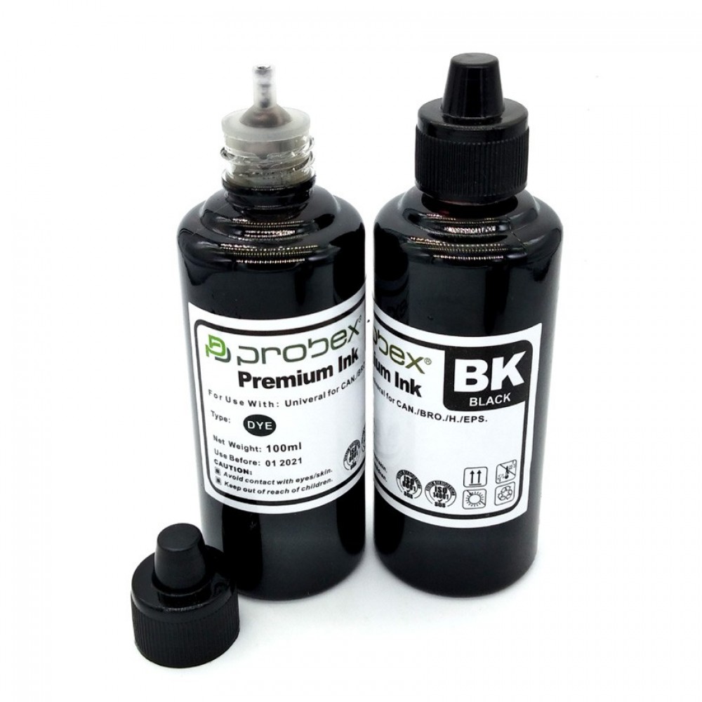 Refill Ink for Canon Inkjet Printer 100mL -Set of 2 (Black) Refill Ink for Canon Inkjet Printer 100mL -Set of 2 (Black)