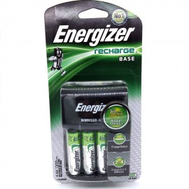 image of Official Energizer CHVC4 Recharge Base & Includes 4x AA Rechargeable Batteries