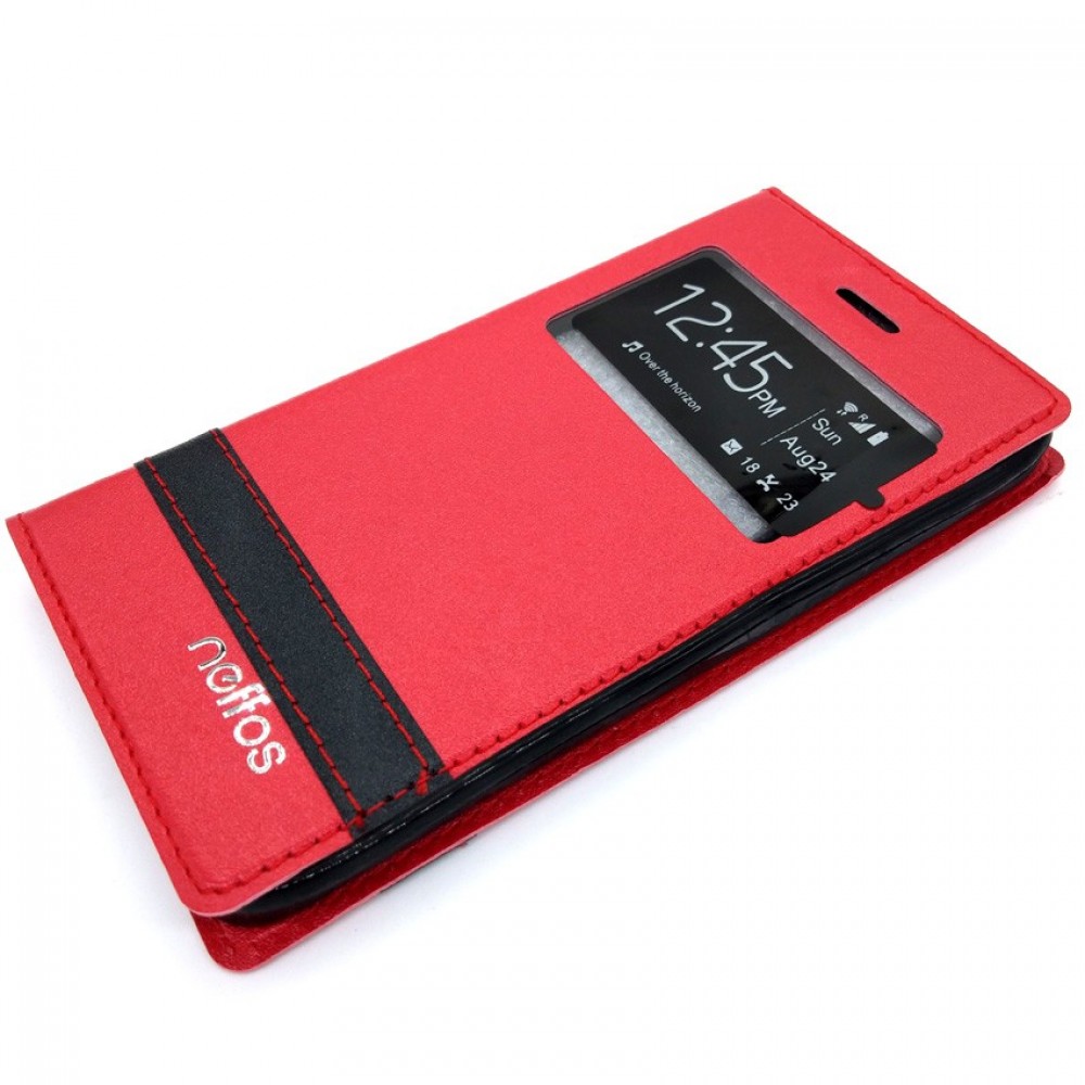TP-Link Neffos Y5 Leather Flip Cover Case TP-Link Neffos Y5 Leather Flip Cover Case