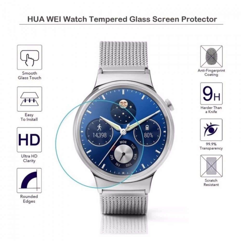 Huawei Watch Tempered Glass Screen Protector Huawei Watch Tempered Glass Screen Protector