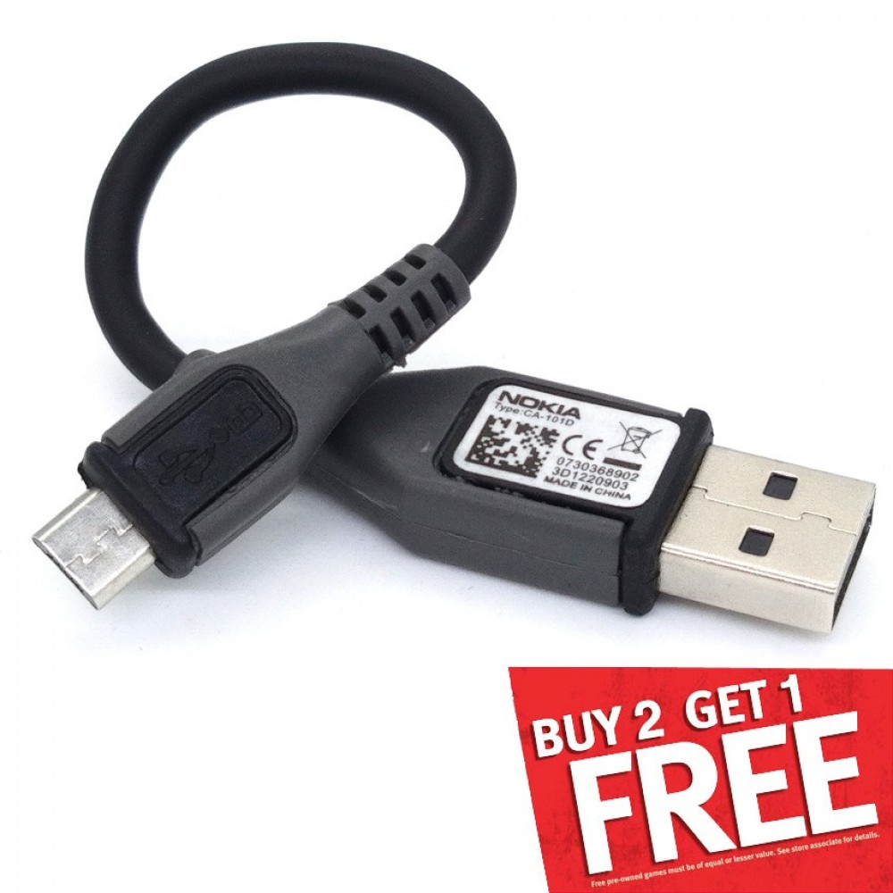 Nokia Universal Quick Charging 2A Data Transfer Cable 15CM Nokia Universal Quick Charging 2A Data Transfer Cable 15CM
