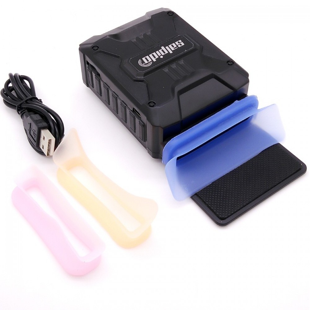 Official Salpido V6 Protable Notebook Air Cooler Radiator Exhaust Fan Official Salpido V6 Protable Notebook Air Cooler Radiator Exhaust Fan