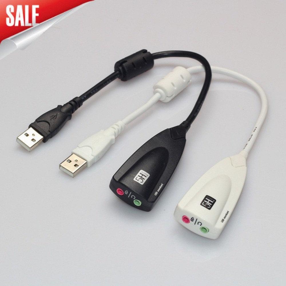 USB 2.0 Virtual 5.1 ch To 3D Audio Sound Card Adapter 5Hv2 USB 2.0 Virtual 5.1 ch To 3D Audio Sound Card Adapter 5Hv2