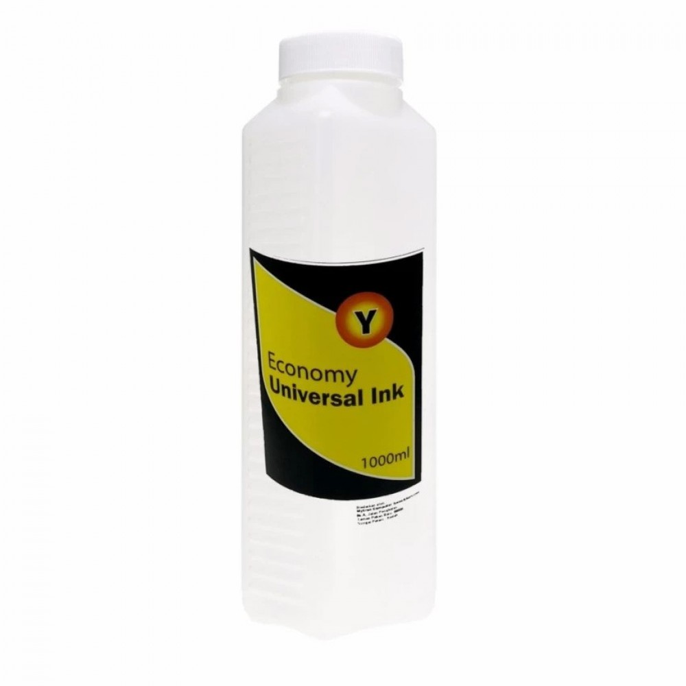 Economy Universal Refil Ink 1000ml Yellow For Canon Inkjet Printer Economy Universal Refil Ink 1000ml Yellow For Canon Inkjet Printer