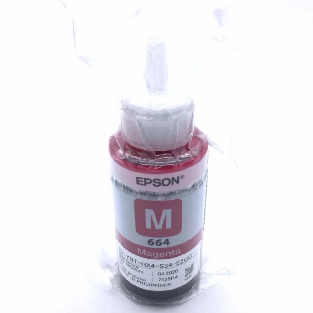 Original Epson T6643 Refill Ink Bottle70 ml Without Packing Box (Magenta) Original Epson T6643 Refill Ink Bottle70 ml Without Packing Box (Magenta)