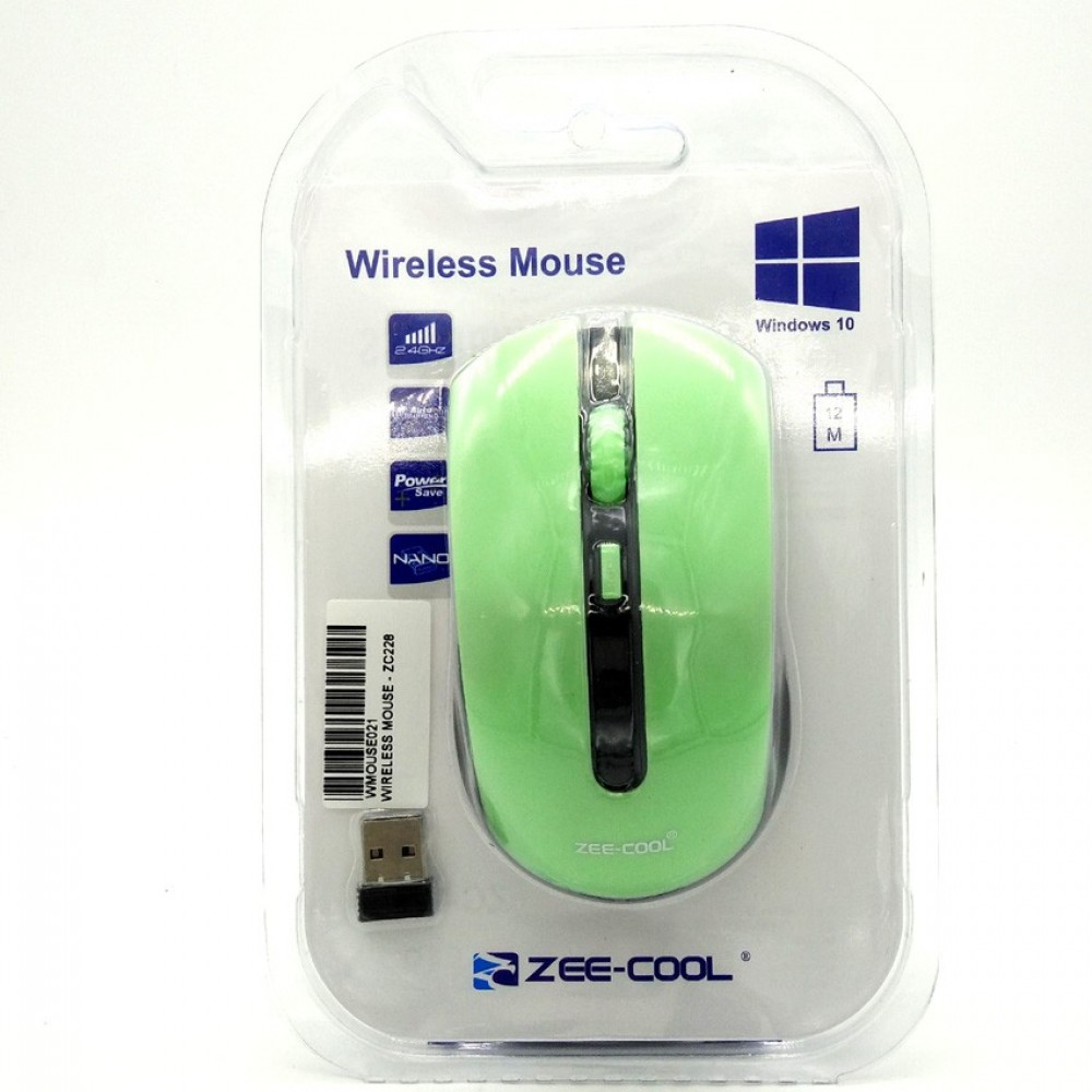 Zee-Cool Zc-228 Elegant Design For Comfort Use 2.4Ghz Wireless Optical Mouse Zee-Cool Zc-228 Elegant Design For Comfort Use 2.4Ghz Wireless Optical Mouse