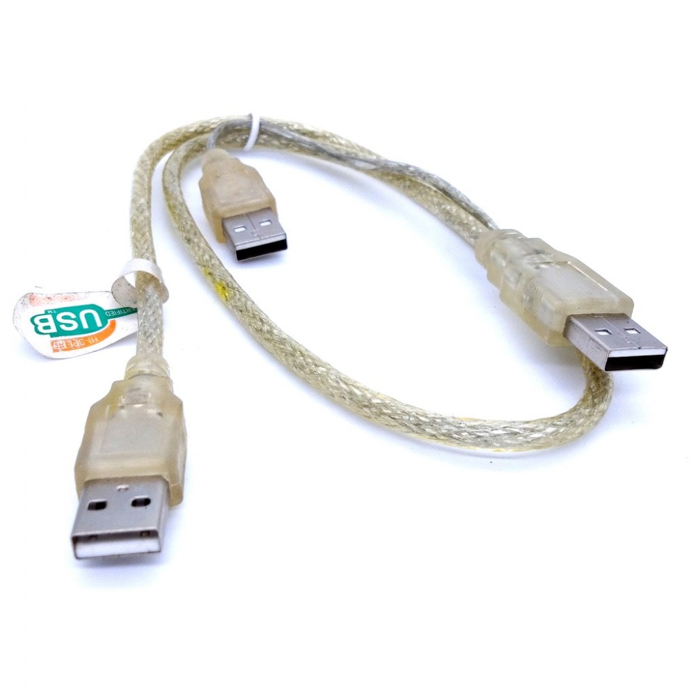 2.0 Usb Y Cable 2+1 USB Male standard To External Hard Drives 2.0 Usb Y Cable 2+1 USB Male standard To External Hard Drives