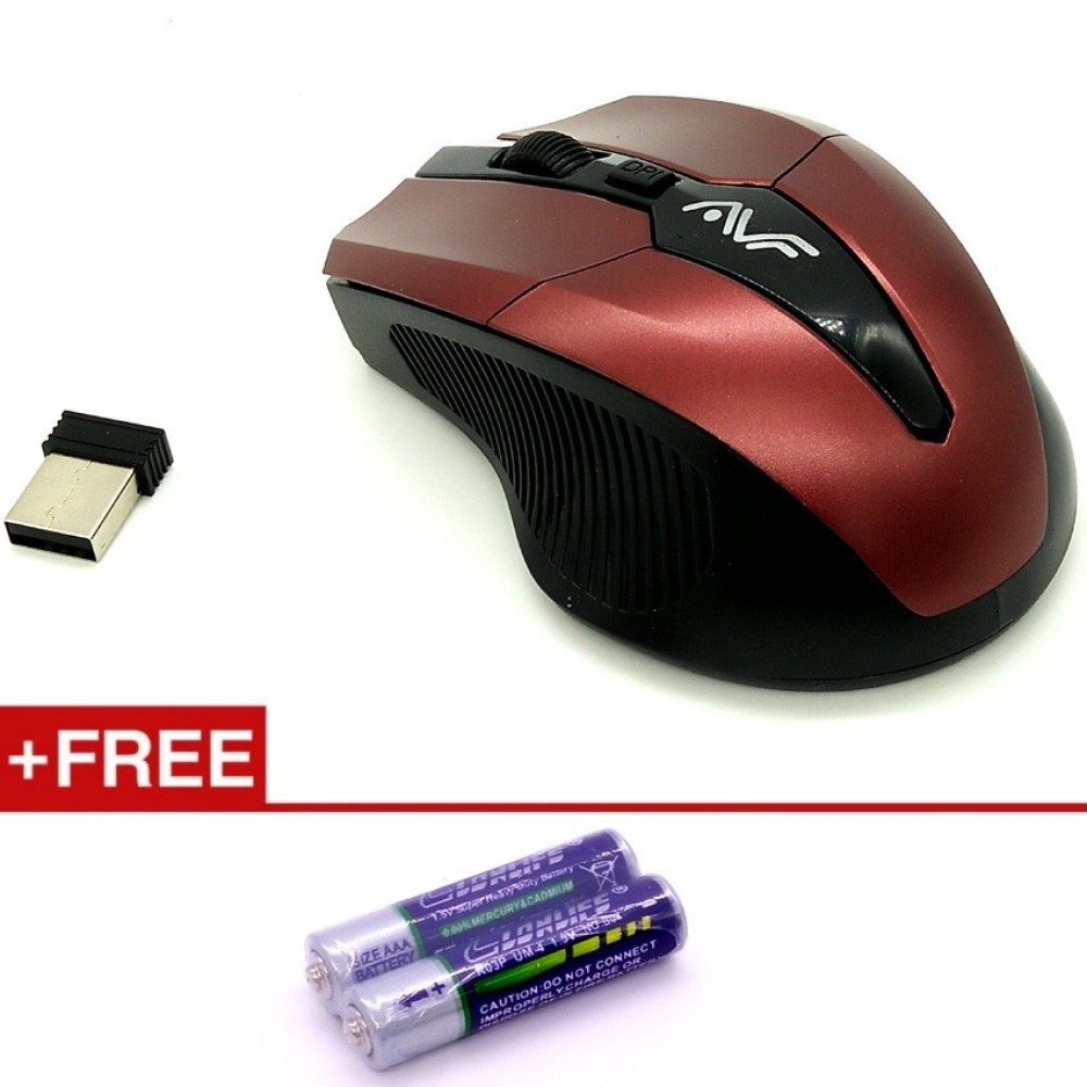 Official Avf AM-3G 2.4Ghz Wireless Optical Mouse With On/Off Button Official Avf AM-3G 2.4Ghz Wireless Optical Mouse With On/Off Button
