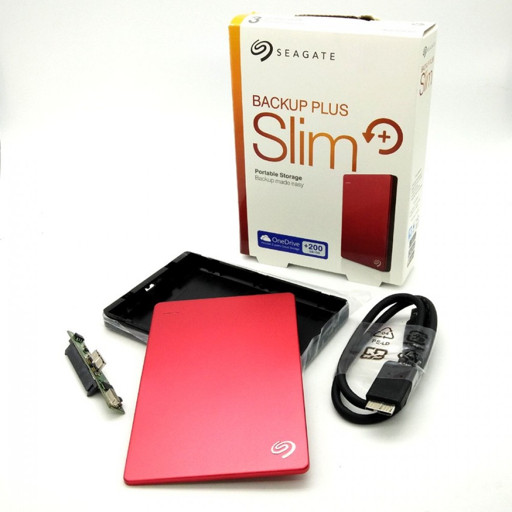 Seagate Backup Plus Slim Portable USB 3.0 External Hard Drive Enclosure Seagate Backup Plus Slim Portable USB 3.0 External Hard Drive Enclosure
