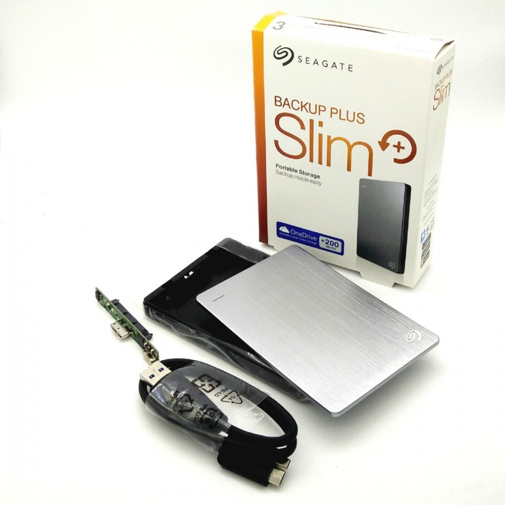 Seagate Backup Plus Slim Portable USB 3.0 External Hard Drive Enclosure Seagate Backup Plus Slim Portable USB 3.0 External Hard Drive Enclosure