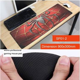 image of SP01 -2-1 Spider-Man Gaming Mat Non-slip Anti Fray Stitching Beautiful Mouse Pad
