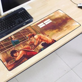 image of One Piece OP50 80 x 30 x 0.2cm Gaming Mat Non-slip Anti Fray Stitching Mouse Pad