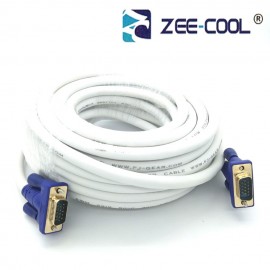image of Official Zee-Cool 25M 15 Pin Male To Male VGA Monitor Connection Cable