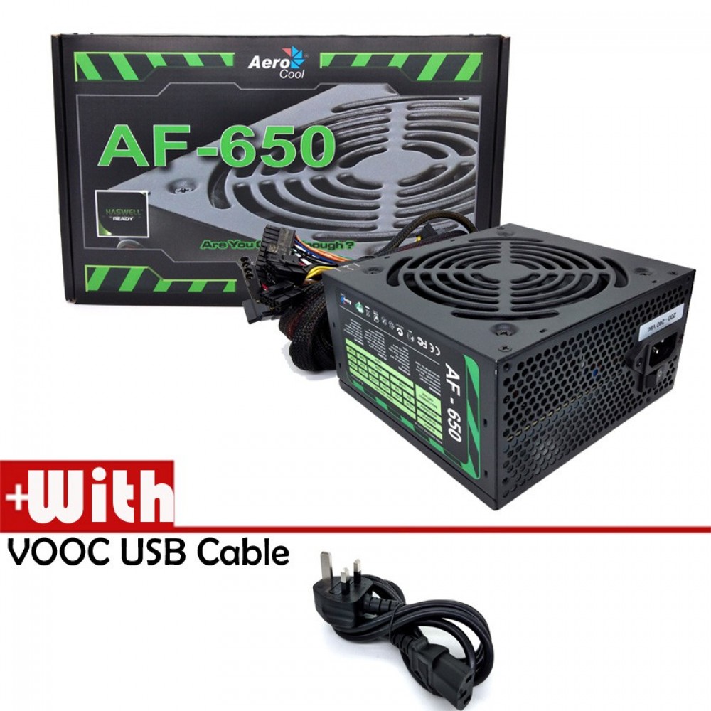 Official AeroCool AF-650 Haswell Ready 650W Pure Power Supply Official AeroCool AF-650 Haswell Ready 650W Pure Power Supply