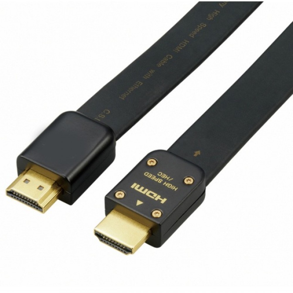 Premium DLC-HE20XF 2M HdmiFlat Cable Supports 3D 4K Full Hdd Premium DLC-HE20XF 2M HdmiFlat Cable Supports 3D 4K Full Hdd