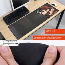 image of MR01 -2-2 Mario Gaming Mat Non-slip Anti Fray Stitching Beautiful Mouse Pad
