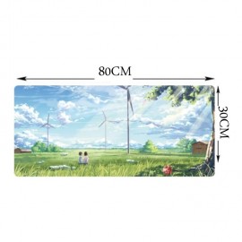 image of 90 x 40 x 0.2cm B02 Gaming Mat Non-slip Anti Fray Stitching Beautiful Mouse Pad