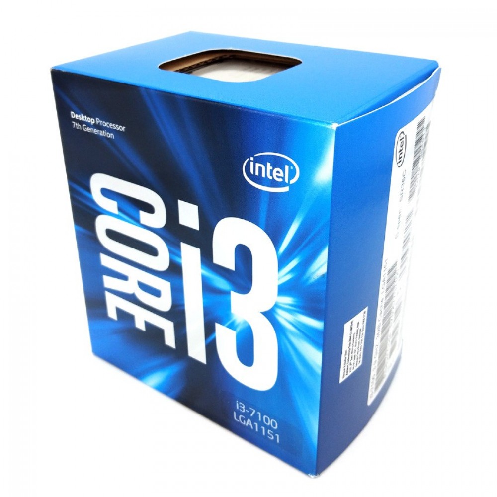 Intel® Core™ i3-7100 Processor Sockets Support LGA1151 (3M Cache, 3.90 GHz) Intel® Core™ i3-7100 Processor Sockets Support LGA1151 (3M Cache, 3.90 GHz)