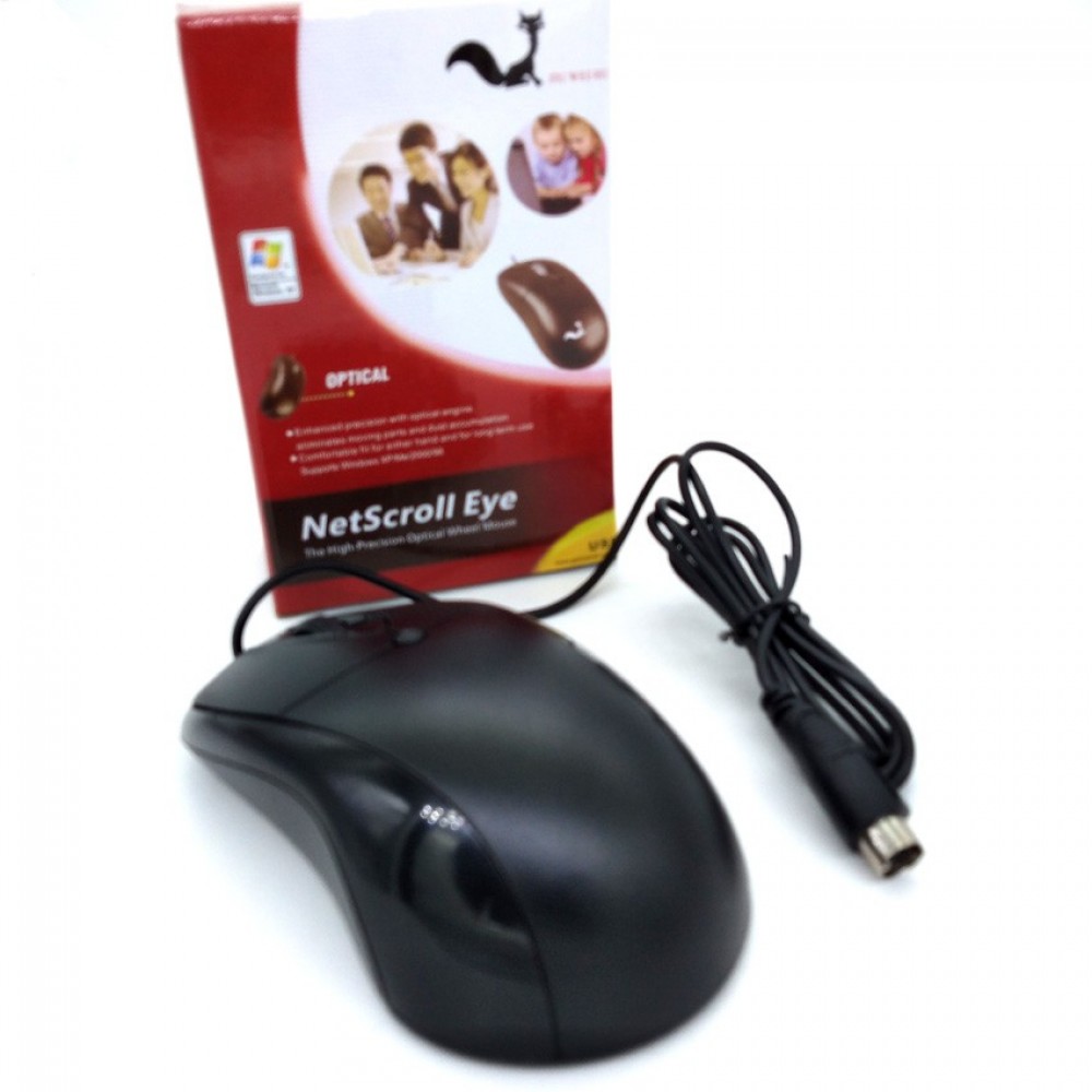 Netscroll Eye PS2 / PS/2 The High Precision Optical Wheel Mouse Netscroll Eye PS2 / PS/2 The High Precision Optical Wheel Mouse