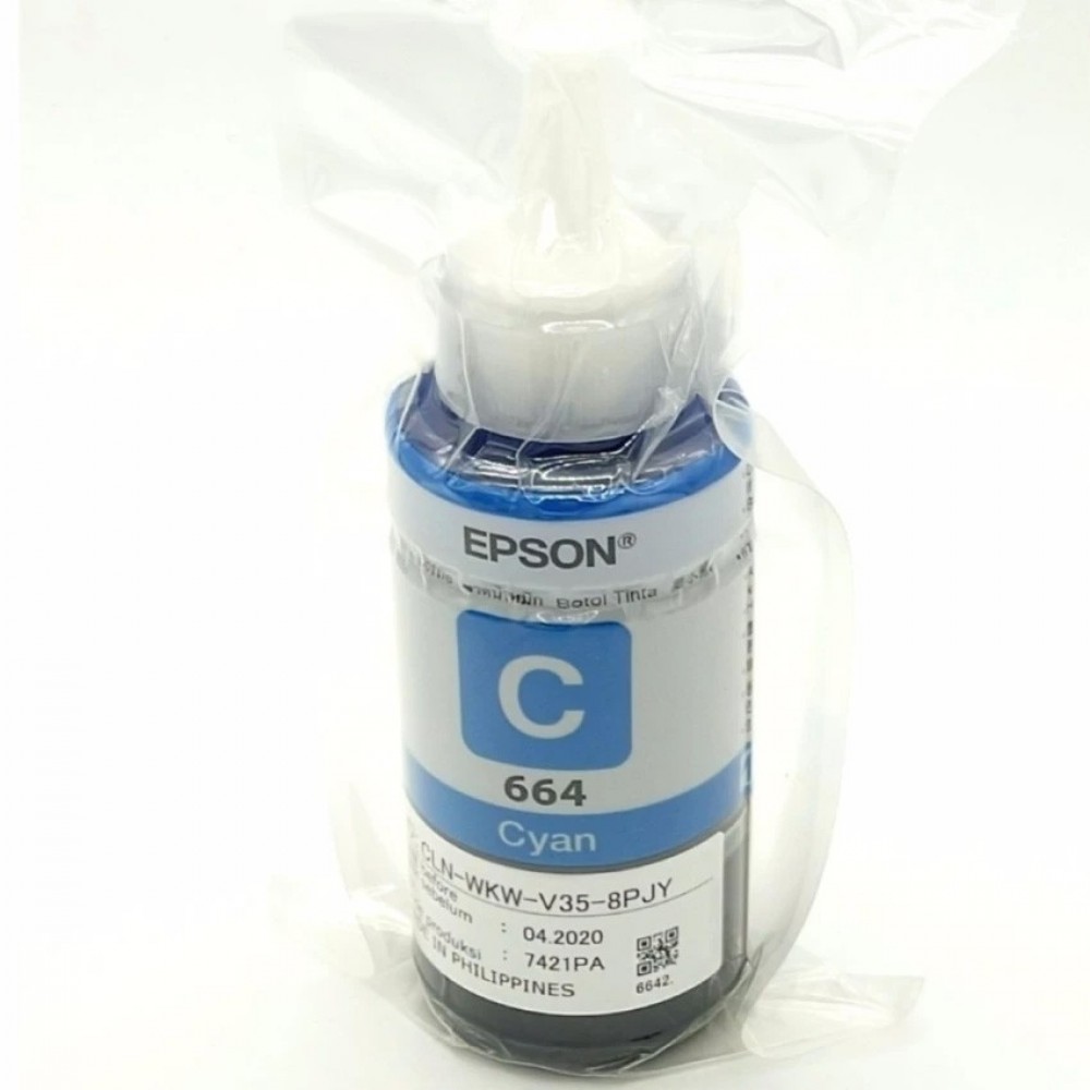 Original Epson T6642 Refill Ink Bottle 70ml Without Packing Box (Cyan) Original Epson T6642 Refill Ink Bottle 70ml Without Packing Box (Cyan)