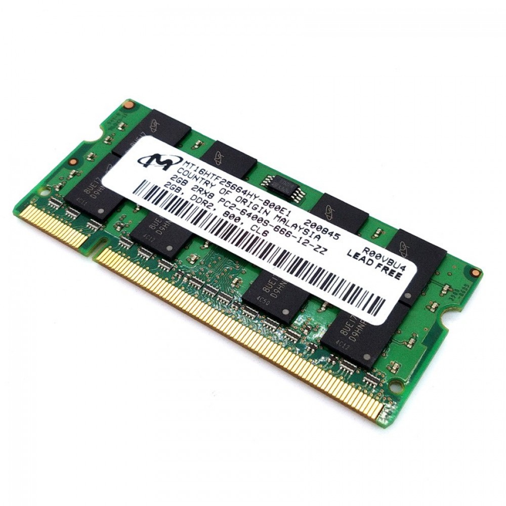 100% working Micron 2GB DDR2 800Mhz Laptop SODIMM RAM Without Packing Box(T11-4) 100% working Micron 2GB DDR2 800Mhz Laptop SODIMM RAM Without Packing Box(T11-4)