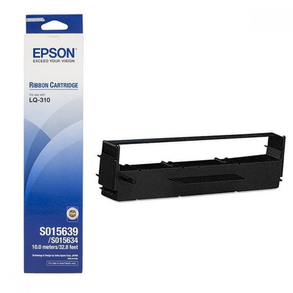 Official Epson LQ-310 Ribbon Cartridge C13S015639 Official Epson LQ-310 Ribbon Cartridge C13S015639